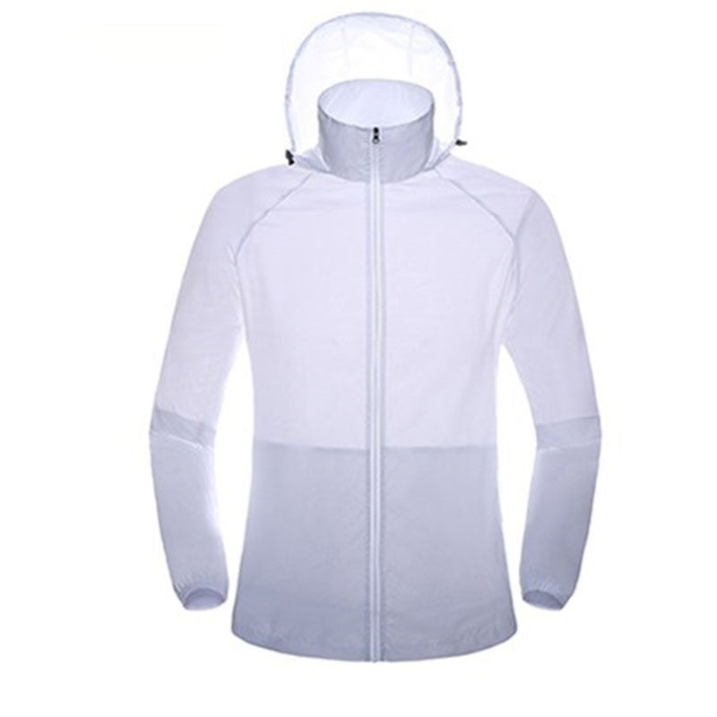 Lightweight And Breathable Sun-Protective Skin Coat With Pockets And Zipper, Suitable For Catering Workwear, With Printed Logo For Group Uniforms - Image 5